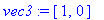 vec3 := vector([1, 0])
