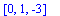 vector([0, 1, -3])
