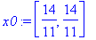 x0 := vector([14/11, 14/11])